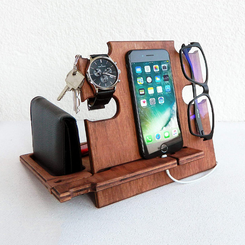 Wood Desktop Storage Holder