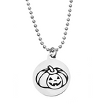 Halloween Theme Stainless Steel Necklace