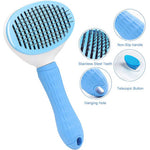 Premium Pets Self Cleaning Slicker Brush