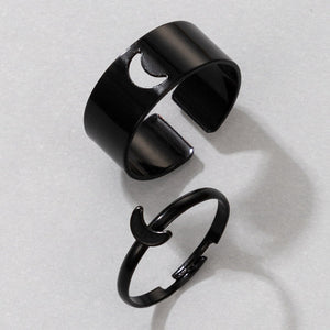 New Fashion Alloy Metal Couples Ring