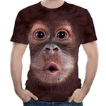 Funny Gorilla 3D T-shirt