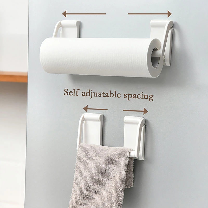 Punch-Free Paper Towel Holder