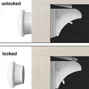 Magnetic Invisible No Drill Safety Lock