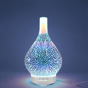 Colorful Glass Aroma Humidifier