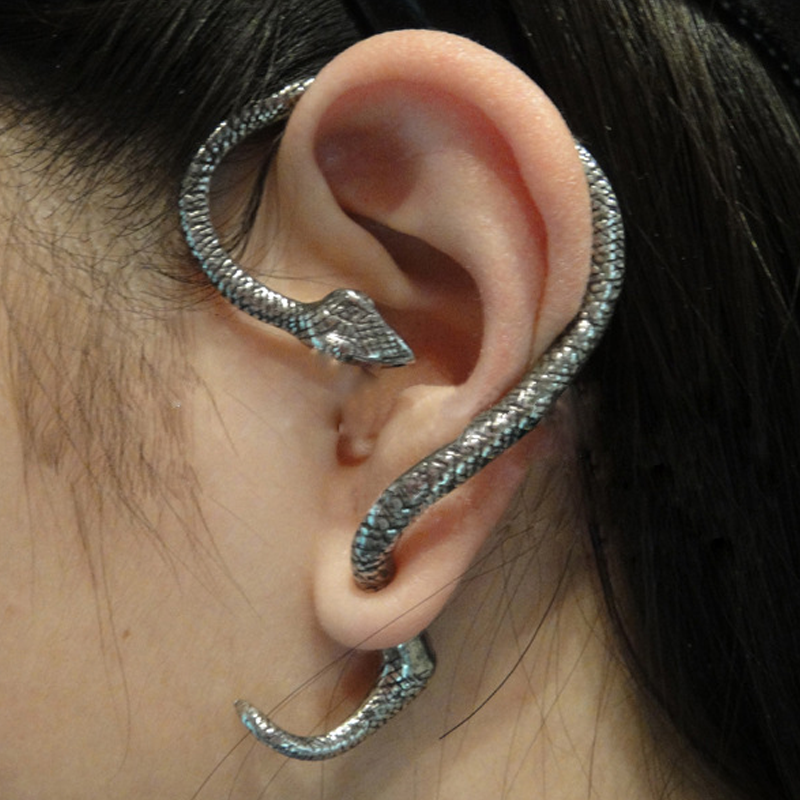 Snake-shaped Earrings