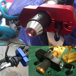 Aluminum alloy handlebar lock