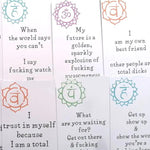 🎁Funny Affirmation Card Gift Made with Coated Paper(set of 16pcs)