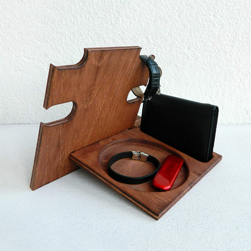 Wood Desktop Storage Holder