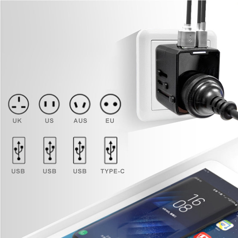 Universal Power Adapter for Travel