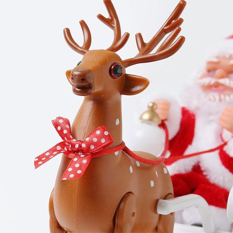 Electric Santa Claus Toys Music Deer