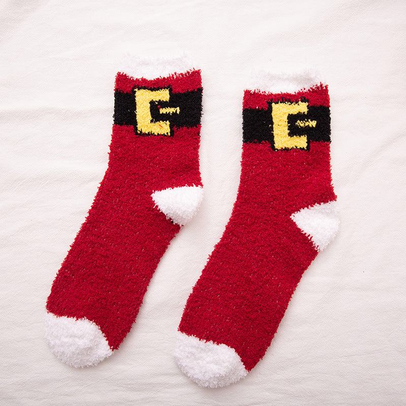 Christmas Fuzzy Fluffy Socks