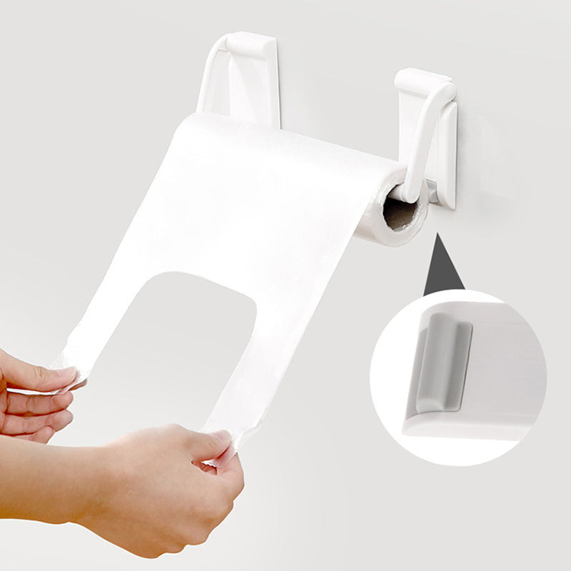 Punch-Free Paper Towel Holder