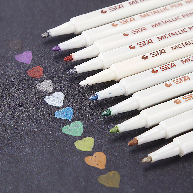 Metallic Marker Pen Set