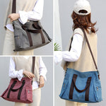 Large Capacity Canvas Handbag Shoulder Bag