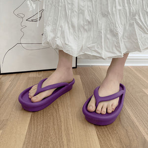 Non-slip Platform Flip-flops