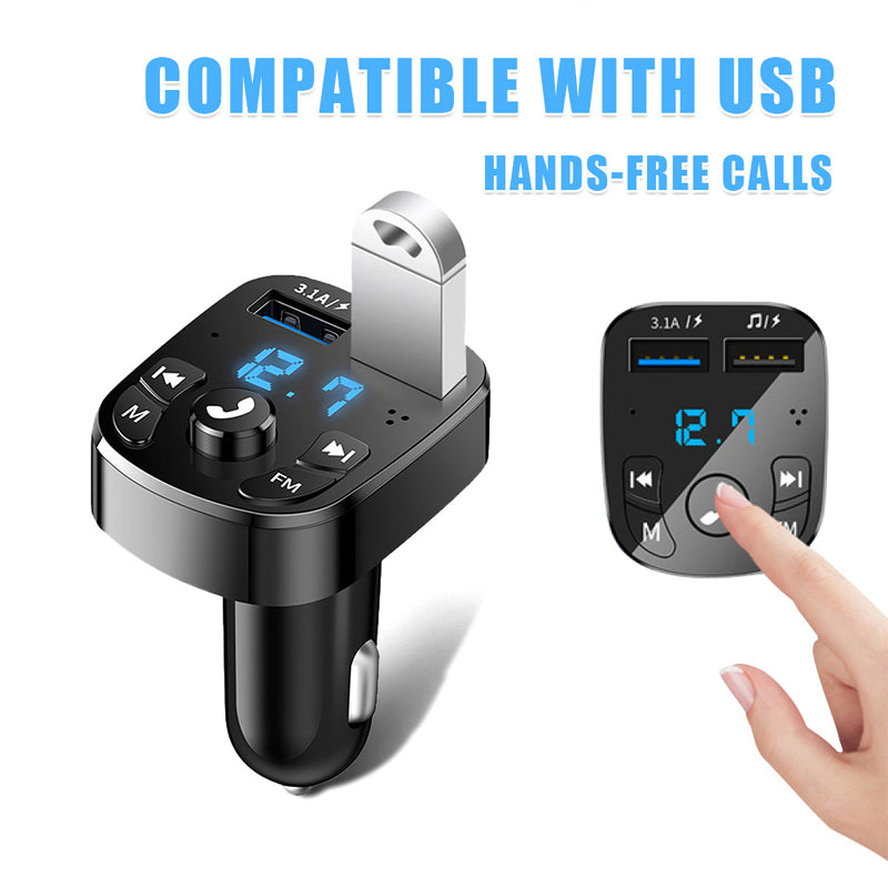 Car Bluetooth 5.0 FM Transmitter