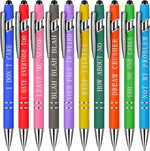 10 pcs Funny Office Ballpoint Pens(Black Ink)