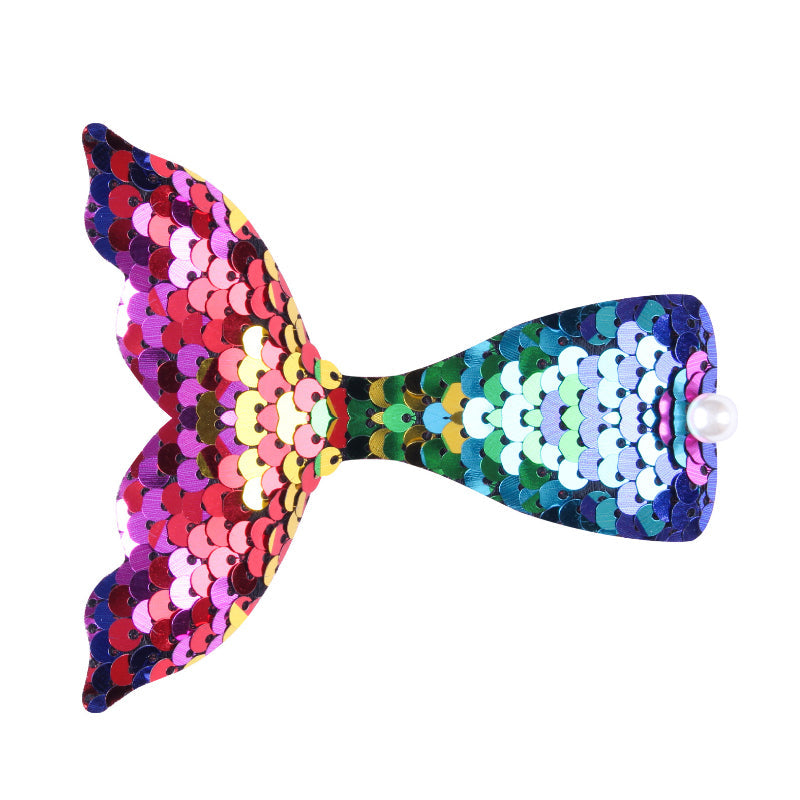 Mermaid Glitter Hair Clip