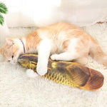 Catnip fish toy