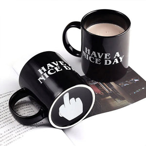 Funny Middle Finger Mug