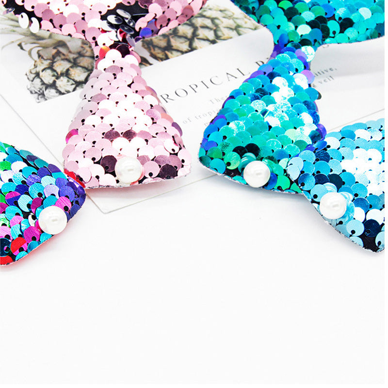 Mermaid Glitter Hair Clip