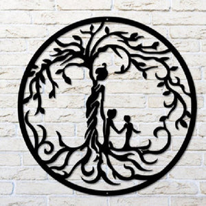 Metal Tree Of Life Wall Decoration