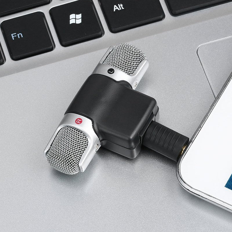 Mini Portable Digital Stereo Microphone Recorder