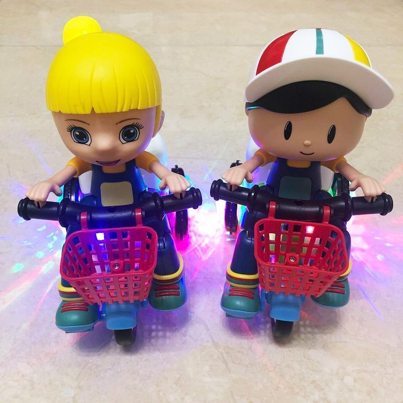 Electric Tricycle Toy with Music & Light