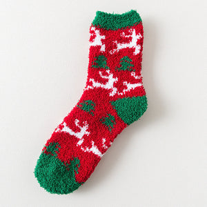 Christmas Fuzzy Fluffy Socks