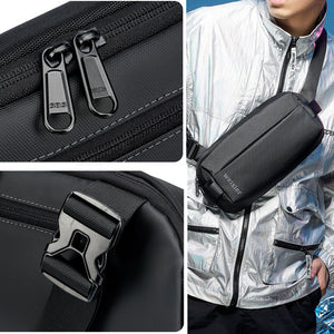 Men's fashion multifunctional chest bag