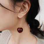 Cute 3D Cherry Earrings