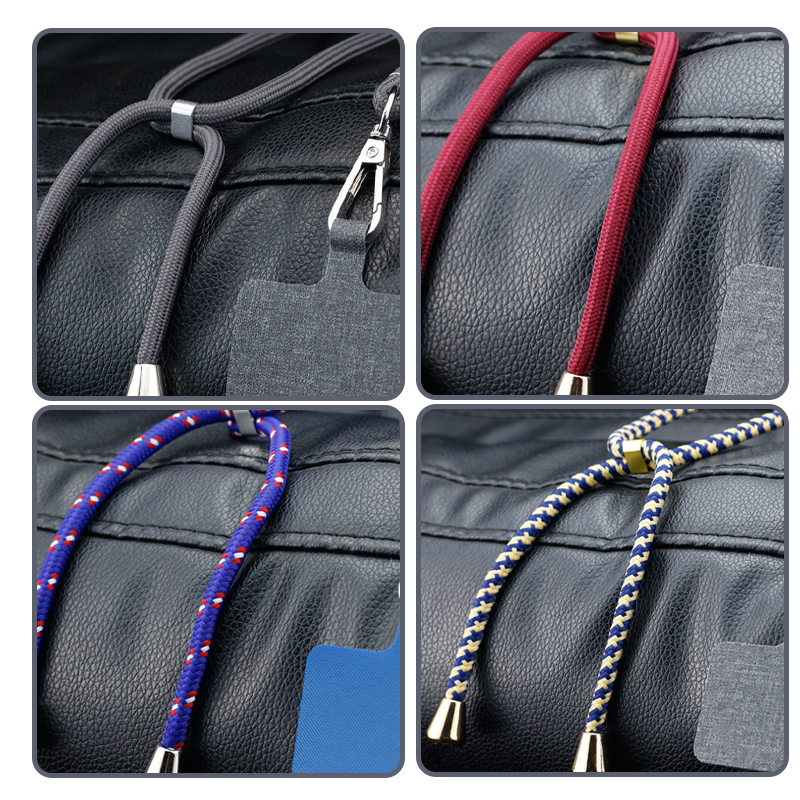 Universal Crossbody Nylon Patch Phone Lanyards