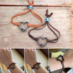 🔥Valentine's Day-Handmade Love Horseshoe Nail Bracelet