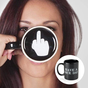 Funny Middle Finger Mug