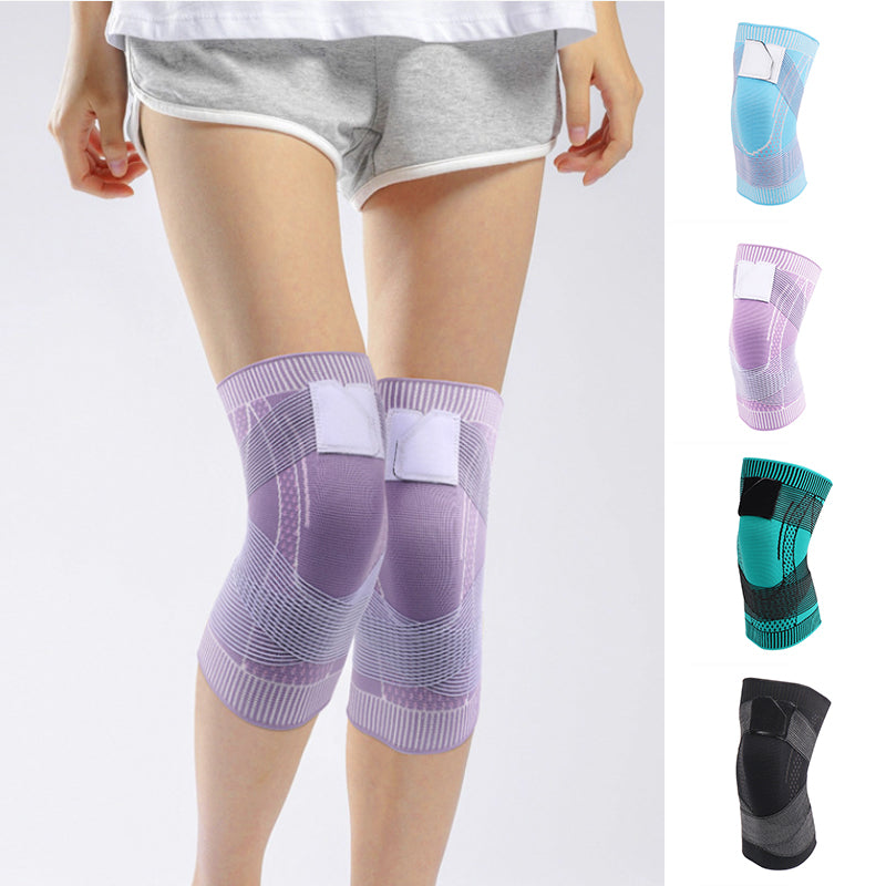 Knitted Nylon Strap Knee Pads