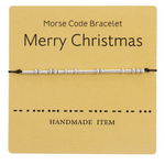 Morse Code Couple Bracelet