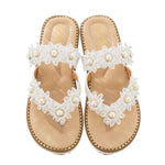 Women's Bohemian Sparkle Bling Flip Flops