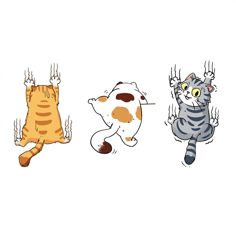 Cute cat cartoon decal car stickers✨