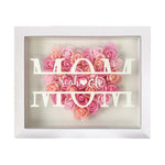 Personalized Mom Flower Shadow Box