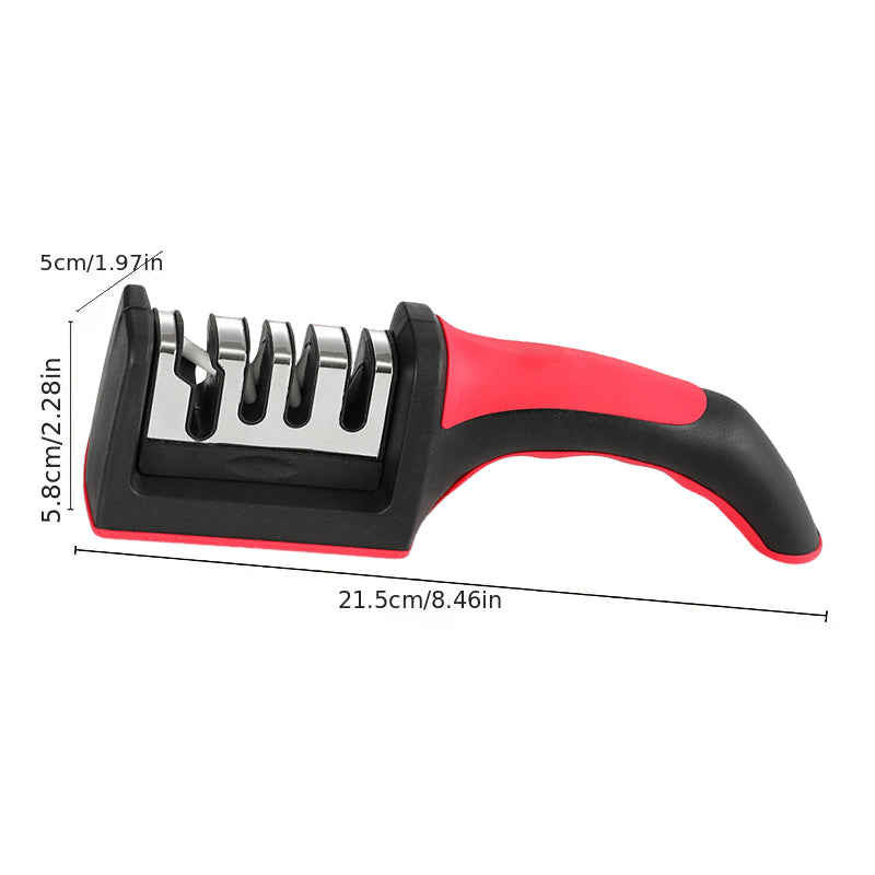 👩‍🍳Professional 4-Stage Knife Sharpener