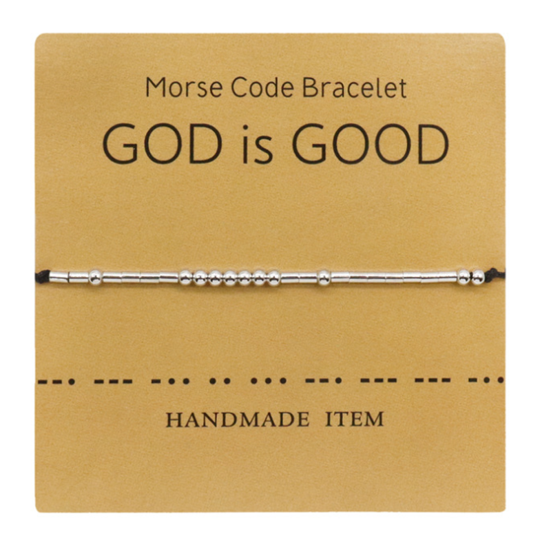 Morse Code Couple Bracelet